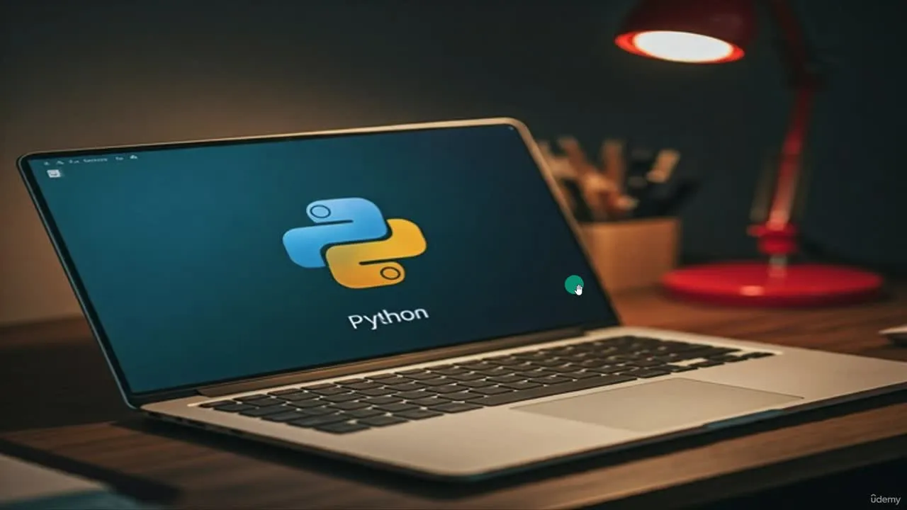 Sıfırdan İleri Seviyeye Python Programlama kursunun tanıtım görseli