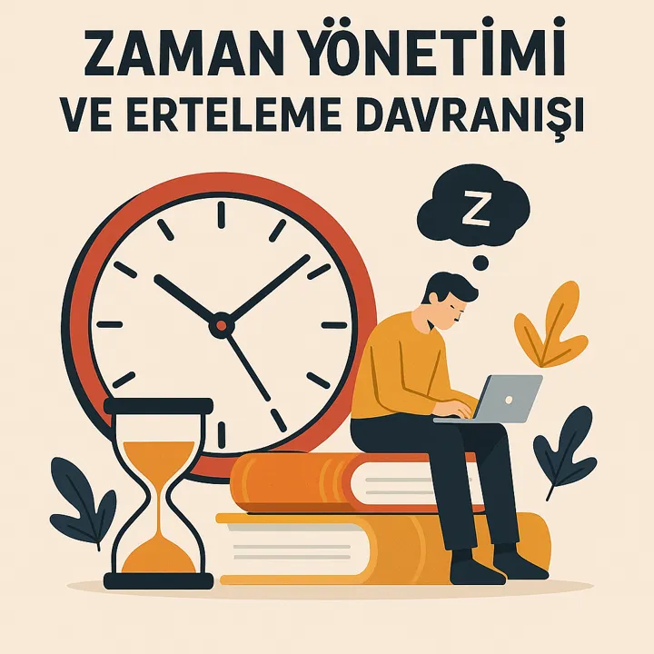 Zaman Yönetimi ve Erteleme Davranışı kursunun tanıtım görseli